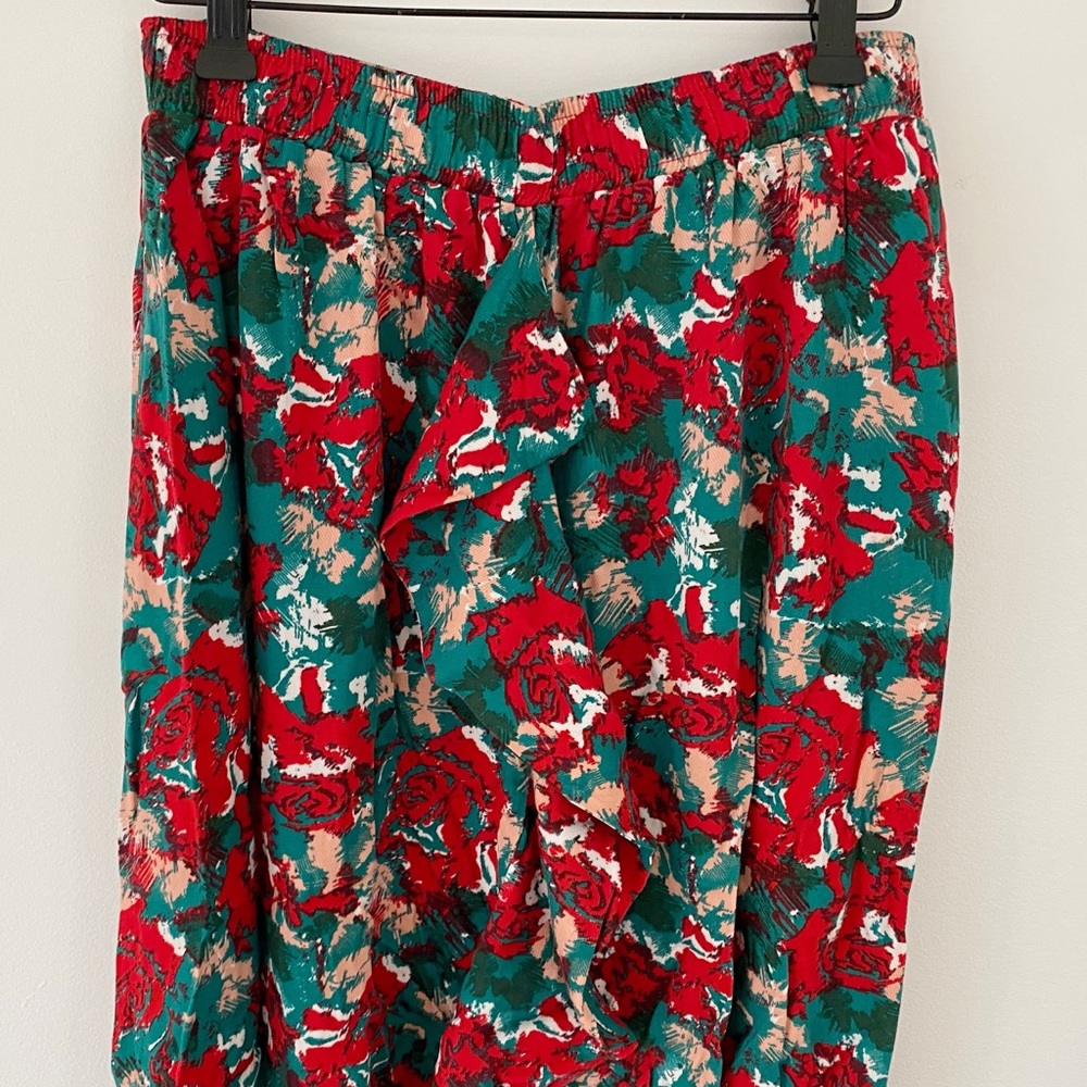 Anthropologie Miley Ruffled Midi Skirt - Picture 6 of 14